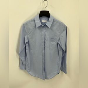 Equipment FEMME, cotton button front shirt S